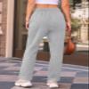 AUTOMET Women's Wide Leg Sweatpants Plus Size Baggy Straight Leg Lounge Pants Fall Outfits Athletic Joggers with Pockets Grey XXL view 4