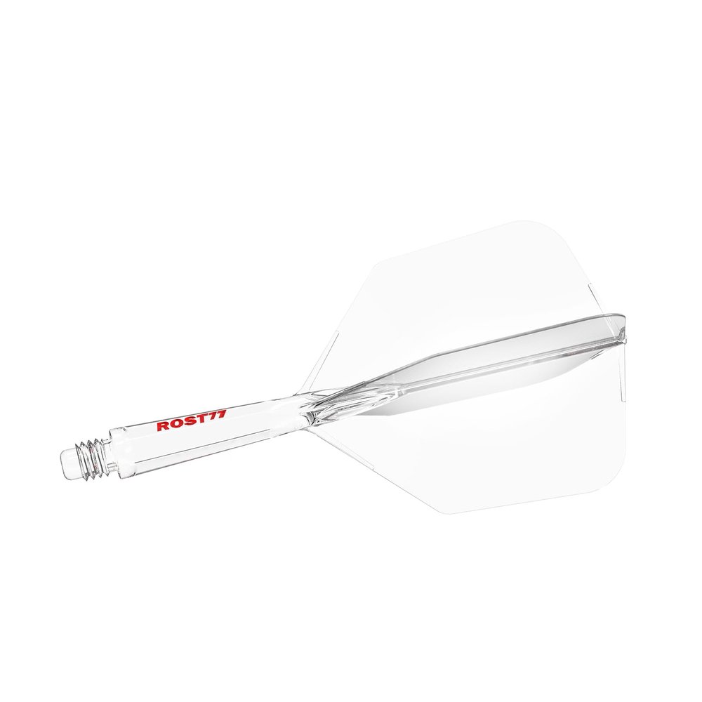 CUESOUL ROST 77 Integrated Dart Shaft and Flight Big Wing Shape Ice with Red Logo-S