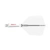CUESOUL ROST 77 Integrated Dart Shaft and Flight Big Wing Shape Ice with Red Logo-S view 2