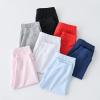 Baby Joggers for Boys Girls Baggy Sweatpants Solid Pull On Elastic Waist School Pants Casual Sport Trousers (Light Blue, 3-6 Months) view 3