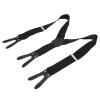 2 Pcs Suspenders for Men, Adjustable Y Back Men Women Costume Tuxedo Dress Suspenders with Heavy Duty Strong Clips for Big and Tall Dating view 3