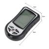 Black Multi Function Digital Altimeter Barometer Compass Weather Forecast for Outdoor Hiking view 3