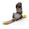 Skiboards | Snowblades | Skiblades | Short Skis | Mini Skis for Snow by Snowfeet | 65 cm (Retro | for ski Boots) view 3