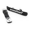 Skiboards | Snowblades | Skiblades | Short Skis | Mini Skis for Snow by Snowfeet | 65 cm (White Mountains | for ski Boots) view 4
