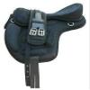 AD Saddlery All Purpose Synthetic Treeless Freemax Synthetic Suede English Horse Saddles Tack Free Matching Girth Leather Straps Size: 10"-18" inches Seat Available F38 (14) view 1