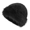 2 in 1 Faux Fur Hat Scarf Russian Style Cossack Hat Plush Collar Scarf Women Winter Warm Ushanka Cap Set view 4
