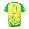 Cnins Boys & Girls Brazil 9 Soccer Jersey Outfit for Kids 5-6Y - Durable Playground-Ready Design (BZ9-CN,6T) view 3