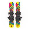 Skiboards | Snowblades | Skiblades | Short Skis | Mini Skis for Snow by Snowfeet | 65 cm (Retro | for Snowboard Boots) view 1