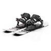 Skiboards | Snowblades | Skiblades | Short Skis | Mini Skis for Snow by Snowfeet | 65 cm (White Mountains | for Snowboard Boots) view 2