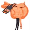 AD Saddlery All Purpose Synthetic Treeless Freemax Synthetic Suede English Horse Saddles Tack Free Matching Girth Leather Straps Size: 10"-18" inches Seat Available F59 (14) view 1