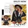 MYMORE Womens Rhinestone Fringe Shirt Crop Top Nashville Country Western Cowgirl Outfit Long Sleeve Glitter Button Up Shirts Top Dolly Costume Parton Party Club Cowboy Carter Outfit Clothing Black S view 4