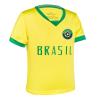 Cnins Kids Brazil 10 Soccer Jerseys 6T | Moisture-Wicking Design Brasil Boys & Girls Football Jersey (BZNE-CN,6T) view 4