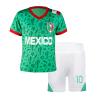 Cnins Toddler Mexico Soccer Essentials - Mexico Flag Design Boys & Girls Football Jersey Kids Match Day (MX10-CN,3T) view 1