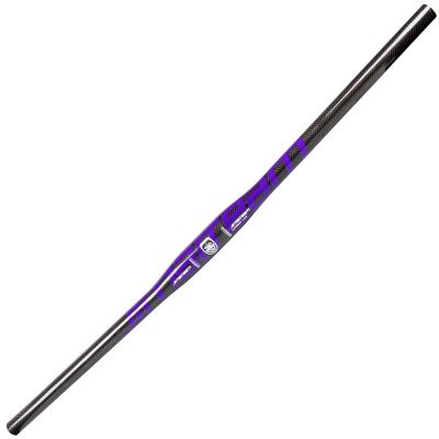 HWEVDHJ Bike Handlebar 31.8mm Carbon Fibre Mountain Bike Flat Handlebar 580/600/620/640/660/680/700/720/740/760mm Bike Accessories for Outdoor 22mm Handlebar Riding(Purple,760mm)