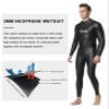 REALON Men Women CR Triathlon Wetsuit 3mm Smoothskin Neoprene Full Wet Suits Back Zipper Cold Water Keep Warm for Surfing Snorkeling Diving Scuba view 3