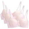 3PC Push Up Bras for Women Sexy Lace Full Coverage Wirefree Everyday Bra Soft Comfy Breathable Daily Padded Underwear view 1