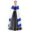 QASNLU Israeli flag print Halloween hooded cape decoration cape costumes for witches, Mardi Gras, Christmas view 3