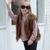 KAGAYD Toddler Baby Girls Winter Warm Clothes Kids Faux Fu Waistcoat Thick Coat Outwear Vest Tops (3-Brown, 2-3 Years) view 2
