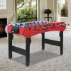 5ft Foosball TableMini Competition Soccer Table Game with All Accessories, Leg Levelers and Heavy-Duty Legs. Perfect for Home, Game Rooms, and Parties (Red) view 1