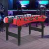 5ft Foosball TableMini Competition Soccer Table Game with All Accessories, Leg Levelers and Heavy-Duty Legs. Perfect for Home, Game Rooms, and Parties (Red) view 2