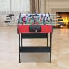 5ft Foosball TableMini Competition Soccer Table Game with All Accessories, Leg Levelers and Heavy-Duty Legs. Perfect for Home, Game Rooms, and Parties (Red) view 4