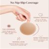 Bare Babe Reusable Silicone Nipple Covers - Waterproof, Nude, 4 Shades - Sticky Breast Stickers for Strapless Dress (Honey, X-Large) view 3