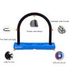 Heavy Locks Heavy Duty Bicycle U-Lock Bicycle Lock U-Lock Durable, Beautiful Bicycles U Lock Width 145mm X 5.7in Blue U-Locks for Bicycles view 2