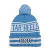 Franchise Club Unisex North Carolina Rally Cry Knit Hat with Pom Blue view 2