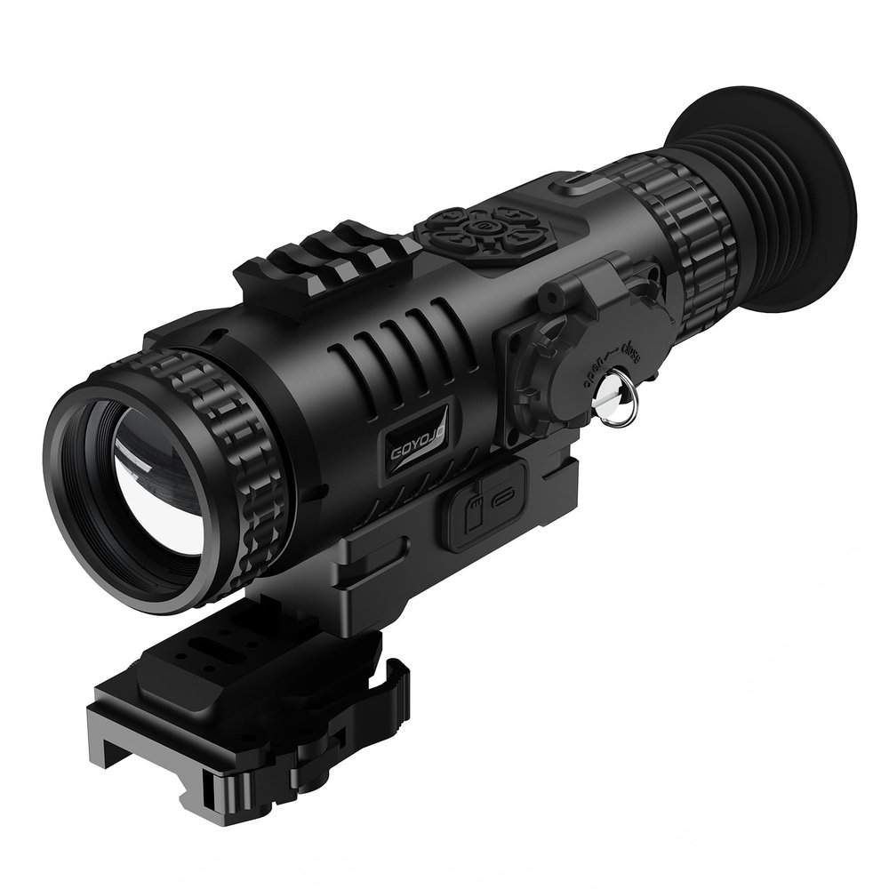 GOYOJO Digital Night Vision Scope, HD Day & Night 5-20X Hunting Night Vision Optics, 2560x1920 Resolution NV Scopes for Hunting Surveillance Wildlife Observation
