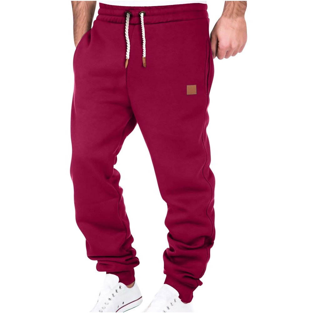Men's Pants Outdoor Athletic Joggers Pants 2024 Sweatpants for Men Straight Fit Drawstring Cargo Sweatpants with Pocket