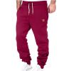 Sweatpants for Men Fashion Workout Drawstring Joggers Pants Big and Tall Men Casual Running Sweat Pants Relaxed Fit view 1