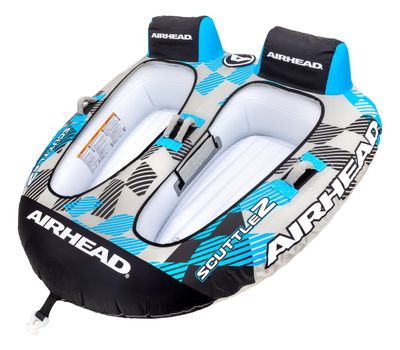 Airhead AHT50190BBK Scuttle 2-Rider Towable Tube - Blue/Black