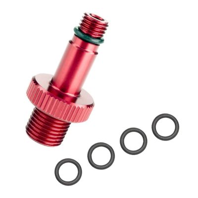 Aluminum alloy rear shock absorber air valve adapter: suitable for Rockshox Monarch pressure reducer, DT SWISS XMM, MARZOCCHI booster shock absorber, IFP pumping toolmountain bike accessories