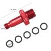 Aluminum alloy rear shock absorber air valve adapter: suitable for Rockshox Monarch pressure reducer, DT SWISS XMM, MARZOCCHI booster shock absorber, IFP pumping toolmountain bike accessories view 2