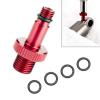 Aluminum alloy rear shock absorber air valve adapter: suitable for Rockshox Monarch pressure reducer, DT SWISS XMM, MARZOCCHI booster shock absorber, IFP pumping toolmountain bike accessories view 3