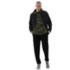 No Boundaries Men's Fleece Jogger Pants (US, Alpha, Medium, Regular, Regular, Black) view 1