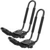 BAFOVY 100kg Kayak Rack Canoe Car Carrier, Sturdy Alloy Car Rail Storage Holder with Fittings Accessory, for Transporting Kayak view 2