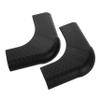 Anneome 2pcs Black Nylon L-Shape Table Corner Protectors for Pool Table Protection view 1