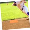 BRIGHTFUFU 5pcs Baseball Bases Pitching Mat Softball Bases Thickened Rubber Construction view 4