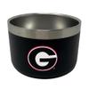 Georgia Bulldogs 32oz Stainless Steel Dog Food & Water Bowl - NCAA Officially Licensed view 1