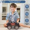 Game Day Outfitters Georgia Bulldogs Monster Truck Push and Go, Friction Powered | Officially Licensed NCAA Logo Toy Truck 1:18 Scale Truck | for Fans, Boys, Kids view 2