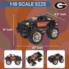 Game Day Outfitters Georgia Bulldogs Monster Truck Push and Go, Friction Powered | Officially Licensed NCAA Logo Toy Truck 1:18 Scale Truck | for Fans, Boys, Kids view 3