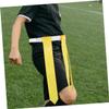 Happyyami 4pcs Football Waist Belt with Reusable Flags Wear-resistant Training Gear for Youth and Adults Lightweight Portable for Football Accessories view 3