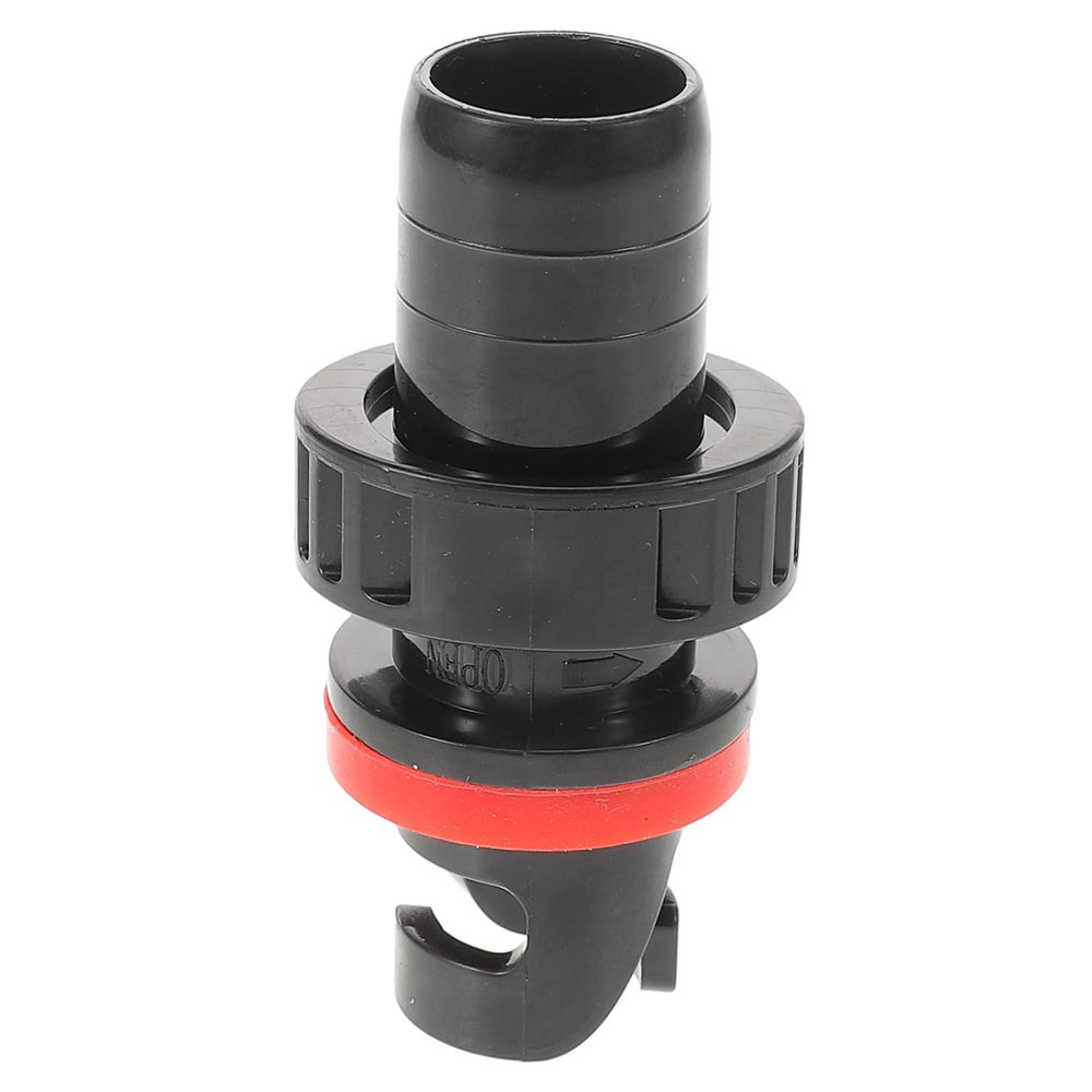 VANZACK Paddle Board Pump Adapter Durable Inflatable Valve Connector for Kayaks Easy Attachment Leakproof Design Compatible with Various Watercraft