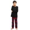 Fruit of the Loom Women Matching Holiday Family Sleep Pajama Set for Women, Men, and Kids, Red/Red Plaid, X-Large view 4