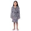 Fruit of the Loom Kid's Fleece Robe, Cheetah, 4/5 view 1