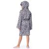 Fruit of the Loom Kid's Fleece Robe, Cheetah, 14/16 view 2