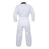 JAGUAR PRO GEAR Regular Taekwondo Gi Uniform Set 8oz Ultra Light Premium Fabric TKD Suit With Belt For Kids Adults Unisex (White With Black Trim, 0) view 2