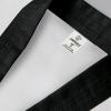 JAGUAR PRO GEAR Regular Taekwondo Gi Uniform Set 8oz Ultra Light Premium Fabric TKD Suit With Belt For Kids Adults Unisex (White With Black Trim, 0) view 3
