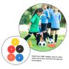 HANABASS 5pcs Football Training Markers Soccer Training Sign Discs Marking Signs Tough PVC for Gym Floor Sports Field view 2